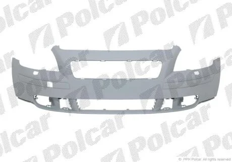 Бампер передній VOLVO S40 / V50, 04- Polcar 9042071