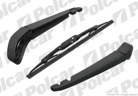 Важіль склоочисника, VOLVO S40 / V50, 04- Polcar 9042RWT1