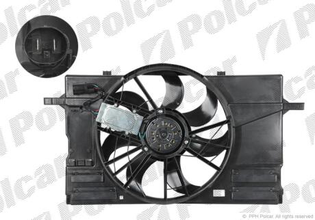 Вентилятори з корпусом / кронштейном Polcar 905023W1