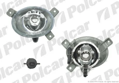 Фара передня VOLVO S60, 01- Polcar 906030E