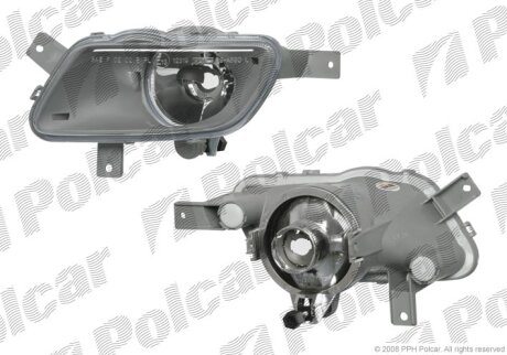 Фара передня, VOLVO V70, 03.04- Polcar 907329E