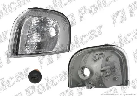 Вказівник повороту передній VOLVO S80, 98- Polcar 9080191E