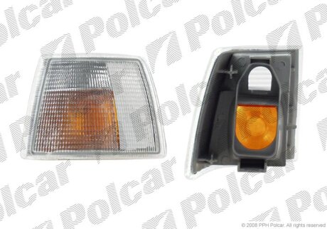Вказівник повороту передній, VOLVO 850, 92- Polcar 9085202E