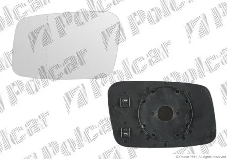 Вставка зовнішнього дзеркала лівий, V 850/S70/S90 92-96 Polcar 9085546M