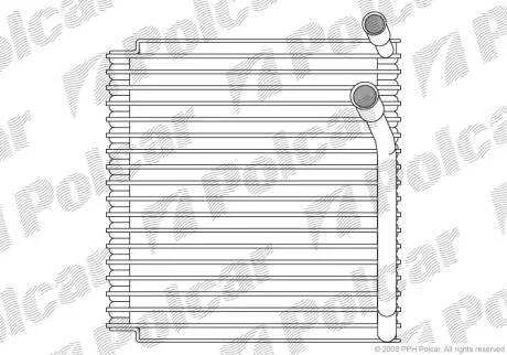 Випарник кондиціонера Polcar 9085P81