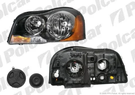 Фара основна, XC90 03- Polcar 9090101E