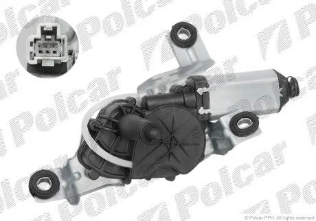 Моторчик склоочисника, XC90 03- Polcar 9090SWT1