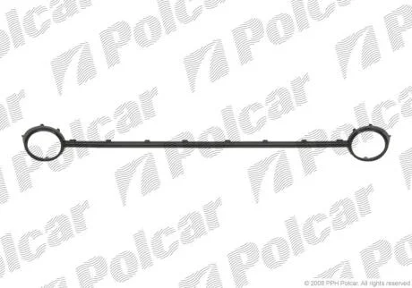 Рамка фари протитуманної VW NEW BEETLE 98- Polcar 9501252