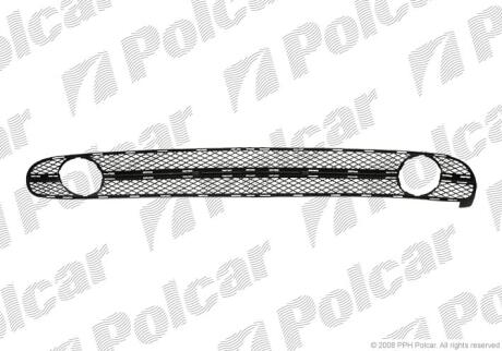 Решітка в бампері VW NEW BEETLE 98- Polcar 9501271
