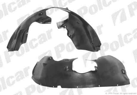 Підкрилок лівий Polcar 9501FL1