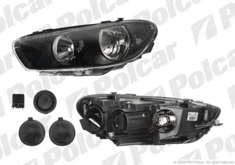 Фара основна, SCIROCCO, 07.08- Polcar 951110E