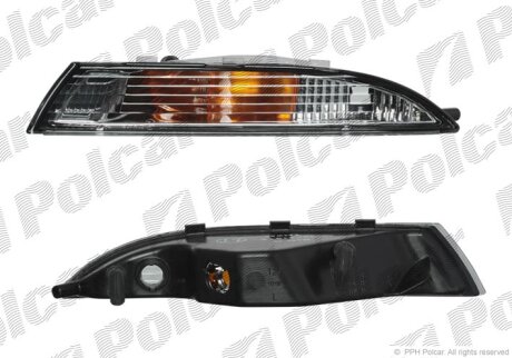 Вказівник повороту передній, SCIROCCO, 07.08- Polcar 951120E