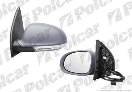 Дзеркало зовнішнє лівий Polcar 9513515E