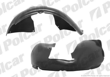 Подкрилок VW GOLF V (1K), 10.03-05.09 Polcar 9513FP2