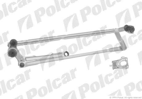 Механізм с / очищувачів без моторчика VW GOLFV/JETTA III Polcar 9513MWP1