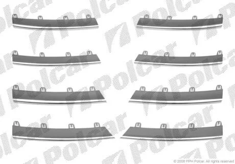 Накладка решітки радіатора Polcar 9514054