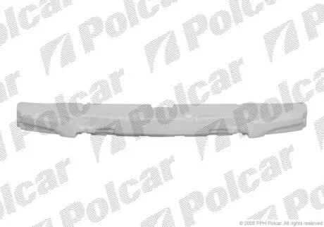 Кронштейн бампера середн JETTA/GOLF KB, 05- Polcar 9514074