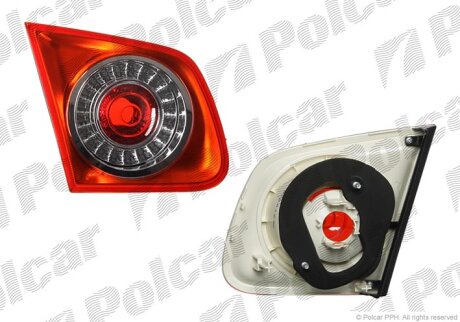 Ліхтар задній, JETTA/GOLF KB, 05- Polcar 9514871E