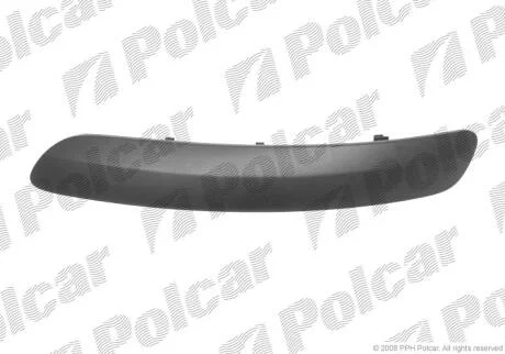 Молдинг бампера лівий Volkswagen GOLF V PLUS, 2005- 951507-5 Polcar 9515075