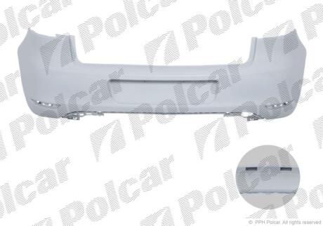 Бампер задній Polcar 9518960