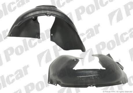 Підкрилок правий GOLF VI, 10.08- Polcar 9518FP2Q