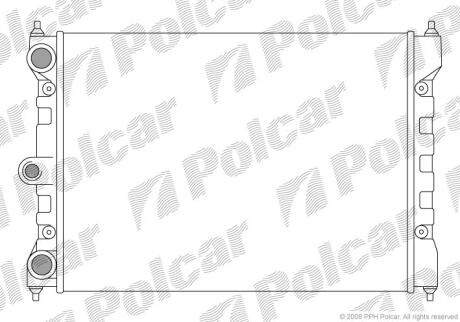 Радіатори охолодження Polcar 9523081
