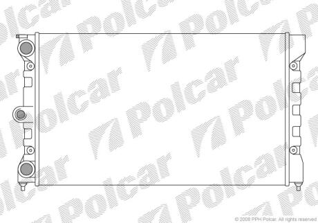 Радіатори охолодження Polcar 9523082