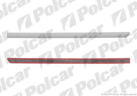Накладка дверей лівий vw POLO, 94- Polcar 95240045