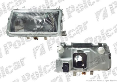 Фара основна, vw POLO, 94- Polcar 952410E