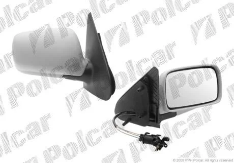 Дзеркало зовнішнє правий VW POLO 95- Polcar 9524521E