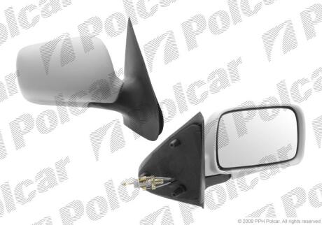 Дзеркало зовнішнє правий Polcar 9524522E