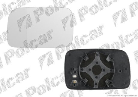 Вставка зовнішнього дзеркала лівий VW POLO 95- Polcar 9524541M