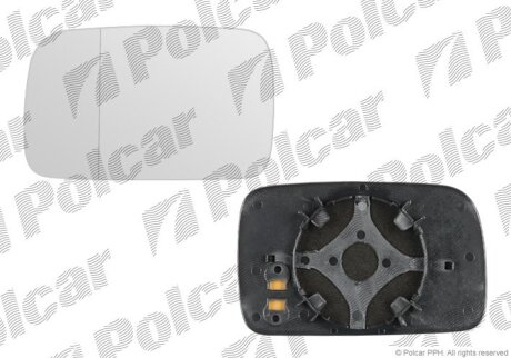 Вставка зовнішнього дзеркала лівий, VW POLO 95- Polcar 9524542M