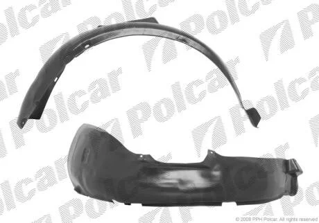 Підкрилок правий VW POLO H/B 10.94- Polcar 9524FP1