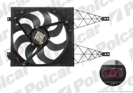 Вентилятори з корпусом / кронштейном Polcar 952523W1Q