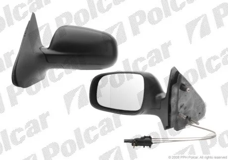 Дзеркало зовнішнє лівий VW POLO 99- Polcar 9525511M