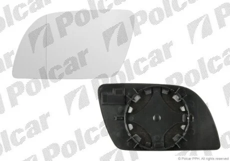 Вставка зовнішнього дзеркала лівий, VW POLO 02- Polcar 9526543M