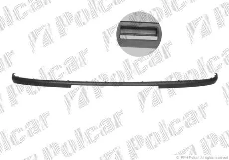 Молдинг бампера vw POLO HB, 09.01- Polcar 9526965