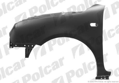 Крило переднє лівий VW LUPO 99- Polcar 952801
