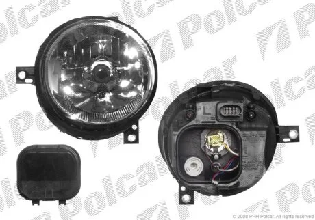 Фара основна vw LUPO, 05.98- Polcar 952810E