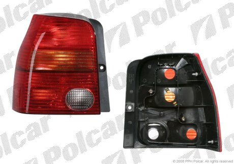 Ліхтар задній, vw LUPO, 05.98- Polcar 952888E