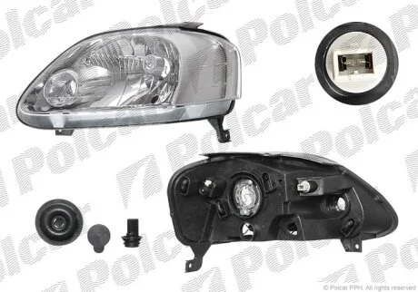 Фара основна, FOX 05- Polcar 9530092E