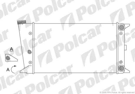 Радіатори охолодження Polcar 9531086