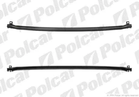 Підсилювач бампера POLO (6R), 08.09- Polcar 95330713