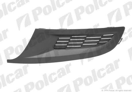 Решітка в бампері правий Polcar 9533272
