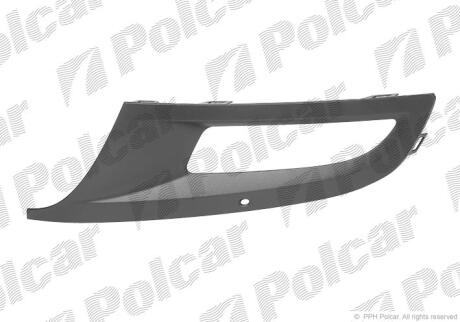 Решітка в бампері правий Polcar 9533274
