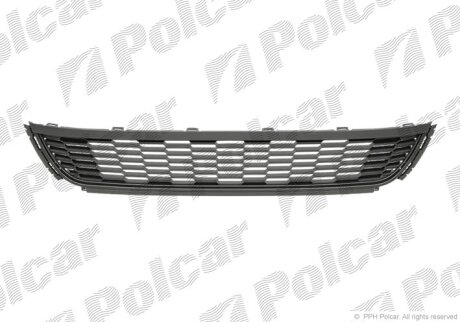 Решітка в бампері середн POLO (6R), 08.09- Polcar 953327J