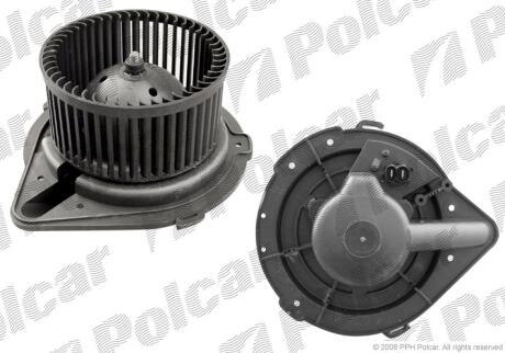 Вентилятор салона Audi 80 86-91 /Passat 88-96 (з кондиц.) Polcar 9534NU2