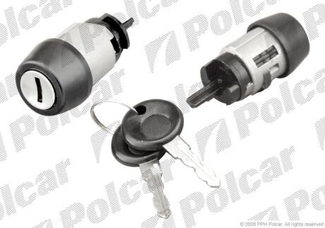 Замок запалювання з ключем VW Golf II/Passat -88 Polcar 9534Z05