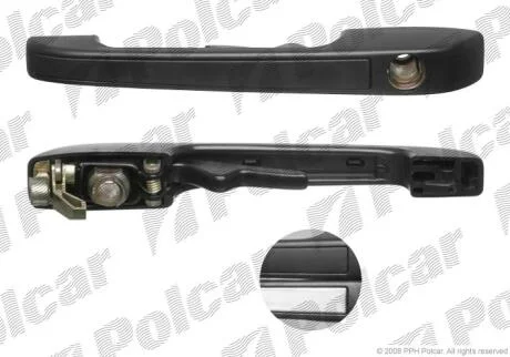 Ручка дверей передня лів. VW Golf/Passat 83-88 Polcar 9534Z49